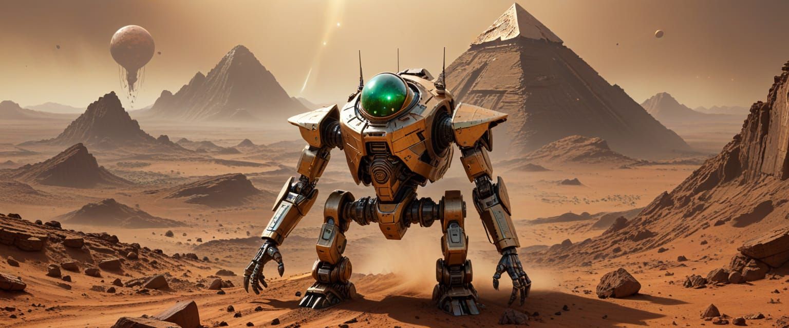 Mysterious Martian Artifacts and Psychedelic Visions