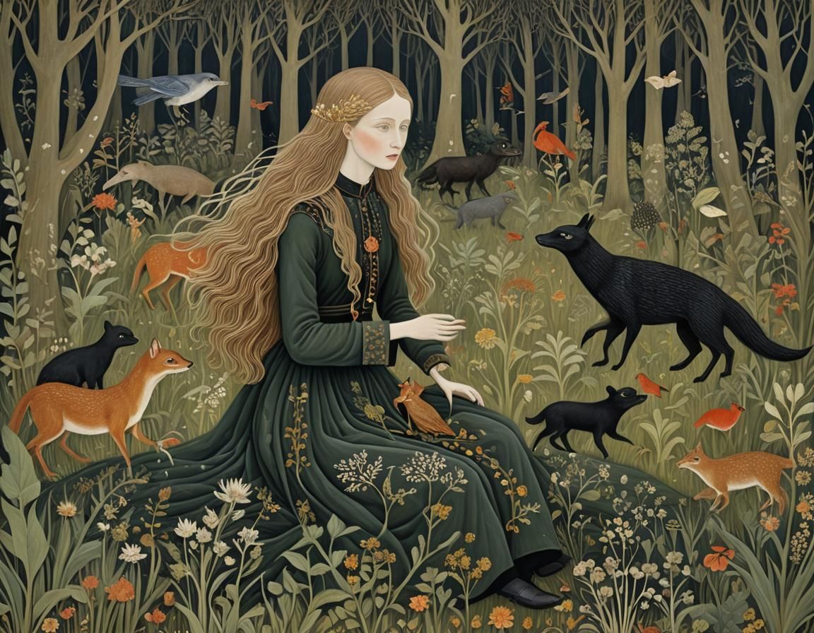 Mythical Creatures in Dreamlike Digital Art