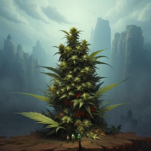 Cartoon Characters Giving Away Free Weed