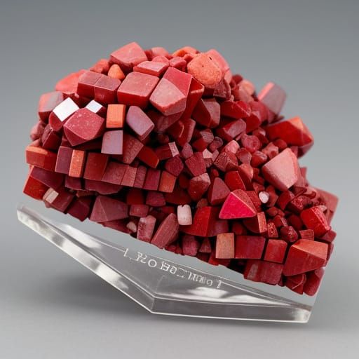 Rhodochrosite Mineral in Vibrant Pastel Hues