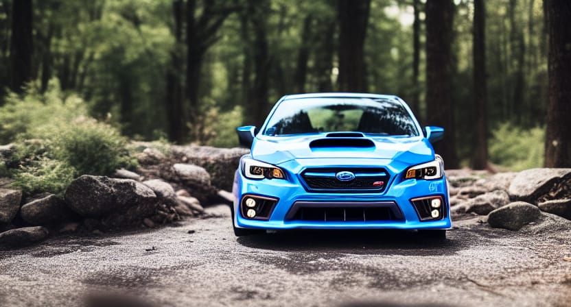 Subaru WRX STI Car Photography