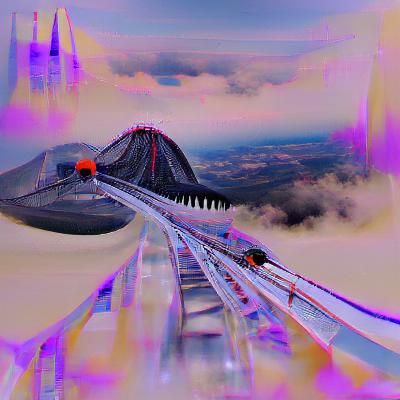 Abstract Image Generated From Empty Prompt