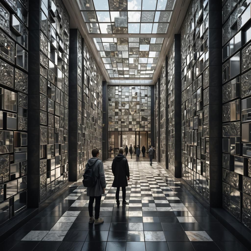 Photorealistic Tiled Texture Render in 16k Resolution