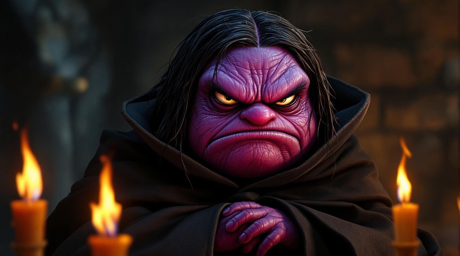 Grape Wizard in Snape's Shadow