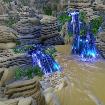 Waterfall at the End of Time