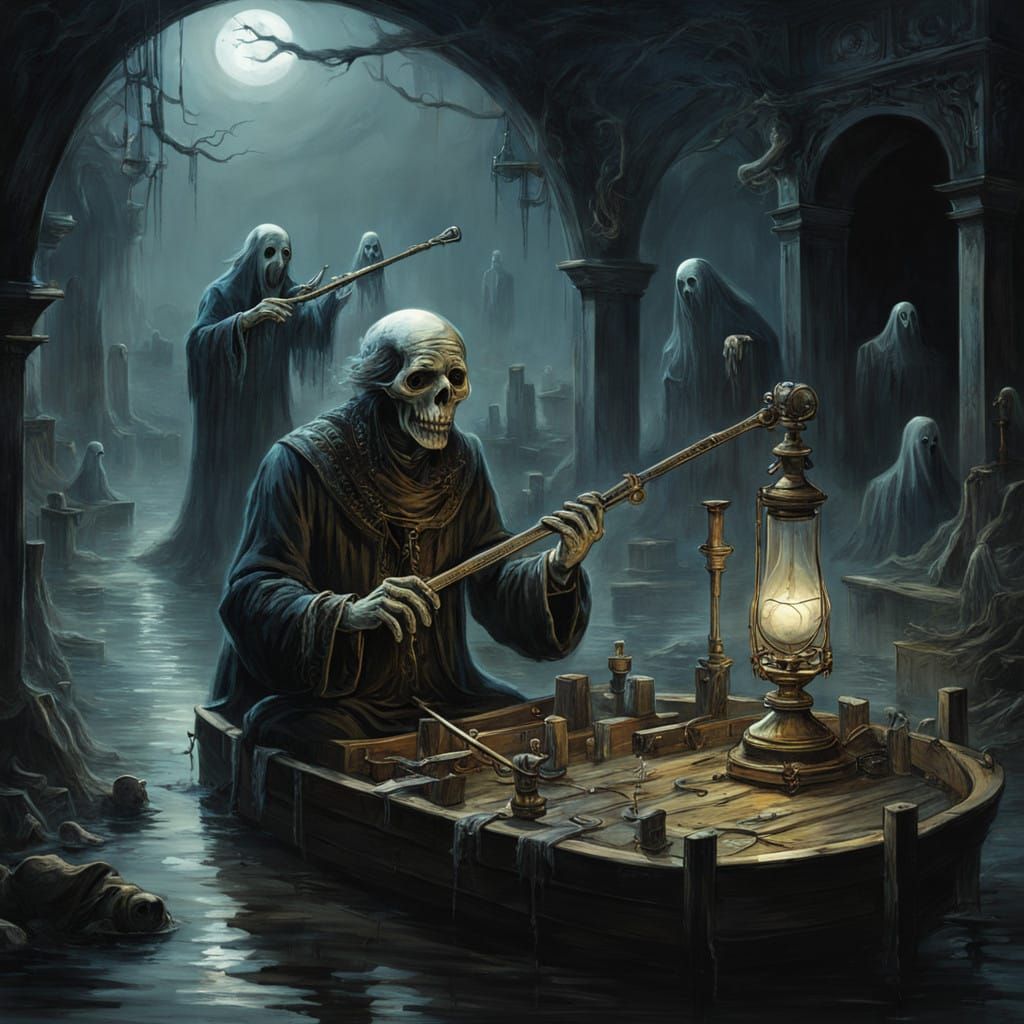 Ethereal Waterphone Echoes of Haunted Souls