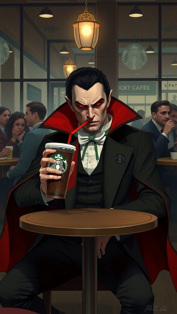 Nothing beats a delicious iced blooduccino