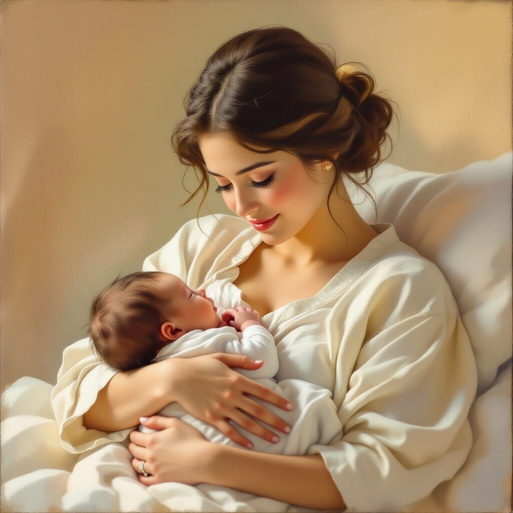 Mother and Child: A Moment of Love