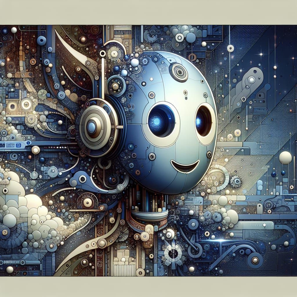 AI Bot Instills Confidence: Fantasy Concept Art