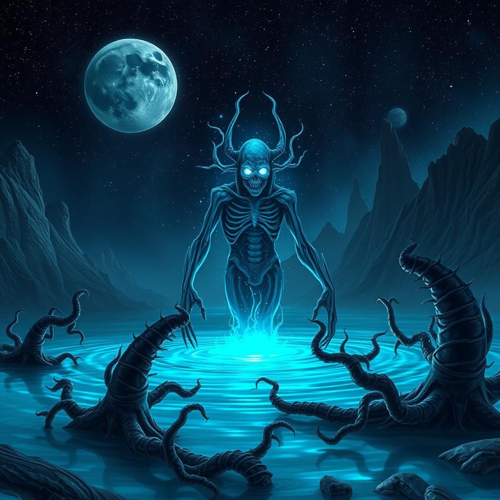 Cosmic Undead Emerges from Iridescent Lake