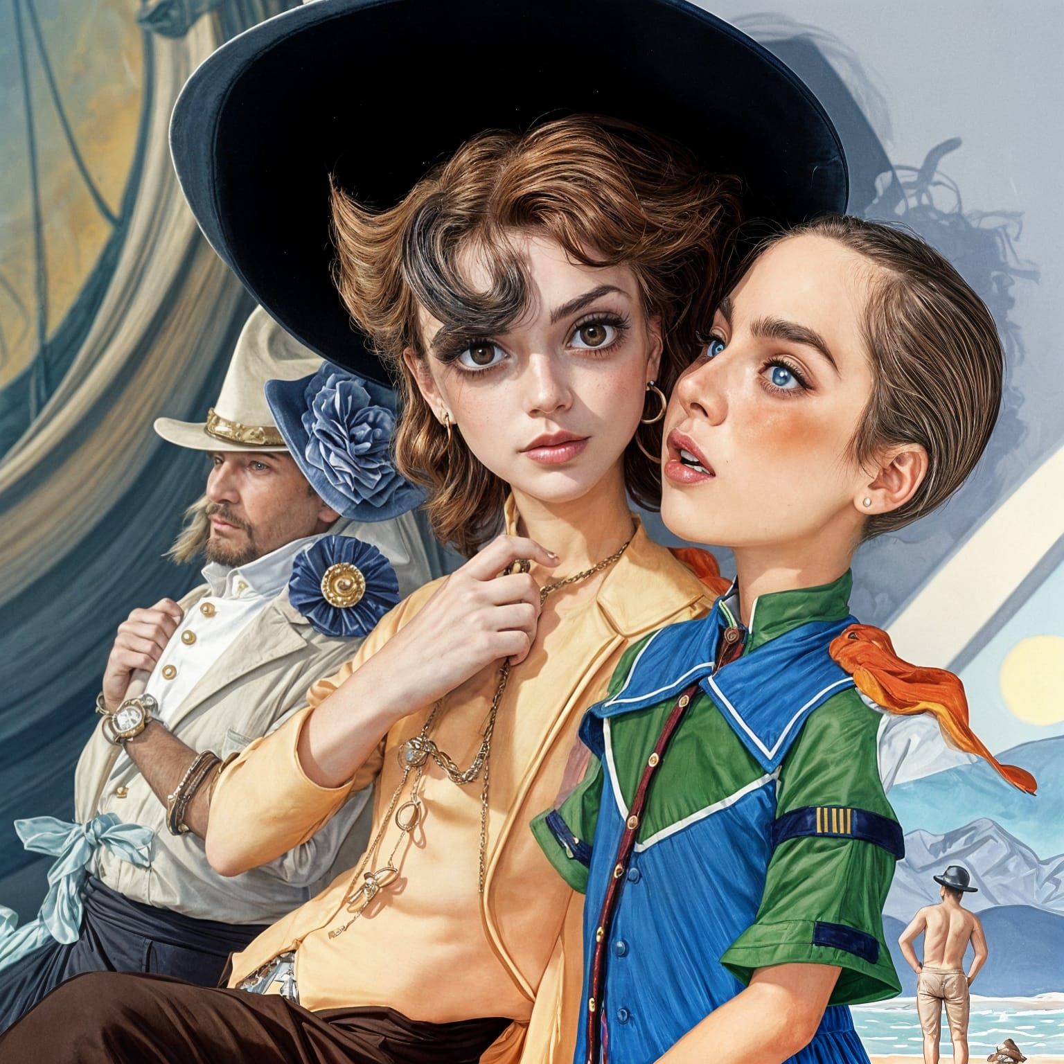 Mining Magnate in Kimberley, Haunted by Illicit Diamond Deal...