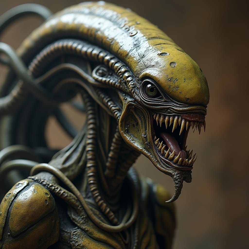 Alien Queen in Gungan Disguise