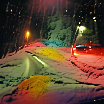 AI Generated Image of Driving