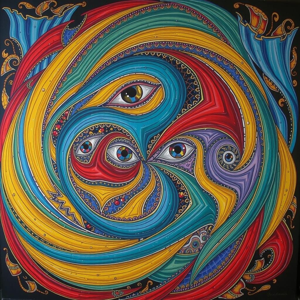 Hyperrealistic Fabric Texture Close Up