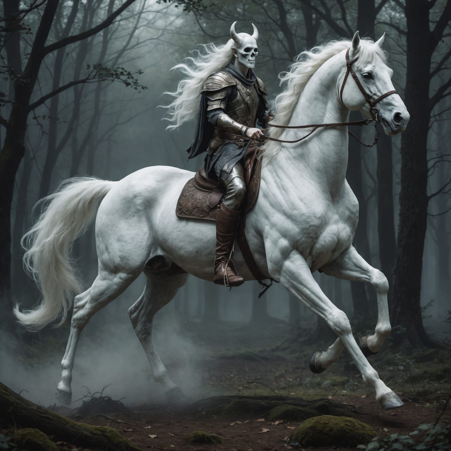 Ethereal Centaur Rides the Winds of Eternity