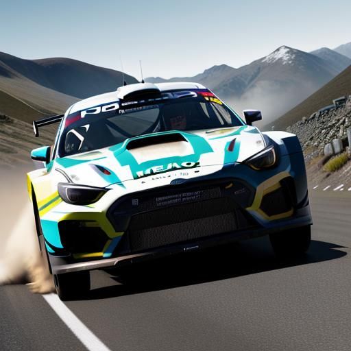 Head of muir rally car