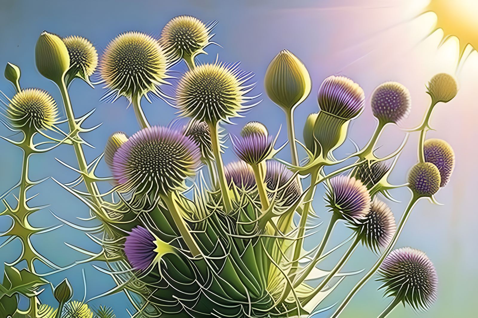 Joyful Sun Rays Infecting World with Rapture