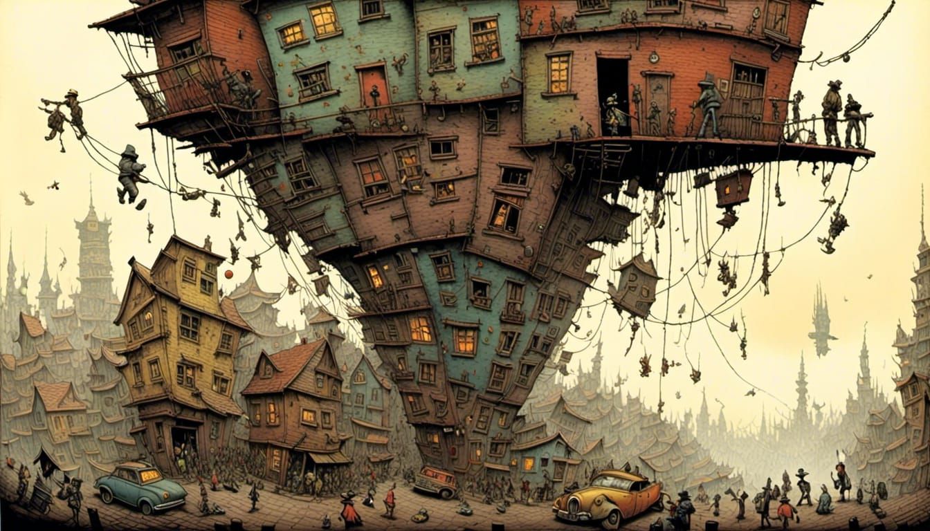 Dystopian Slum Masterpiece of the Early 2000s