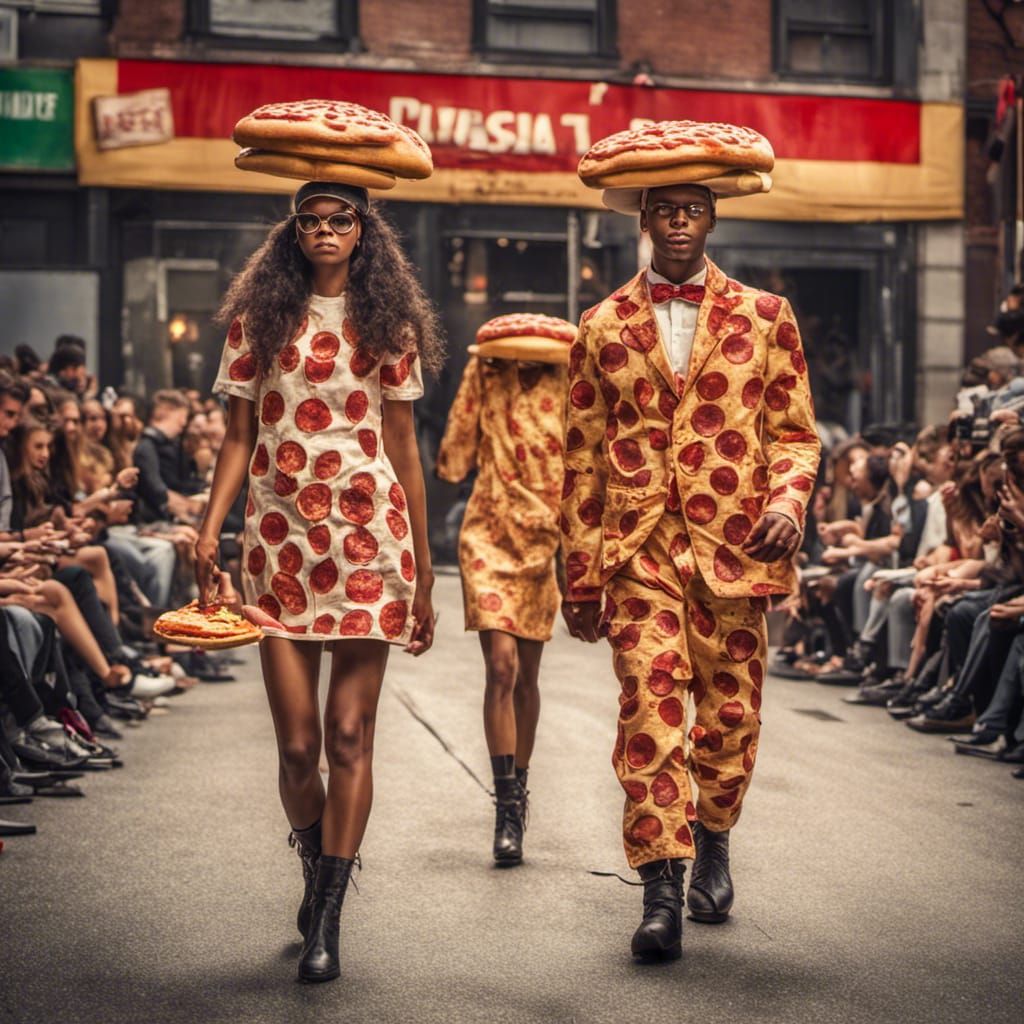 Desfile de pizzas
