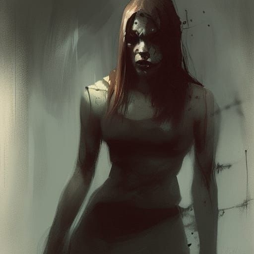 Sinister Portrait of a Serial Killer