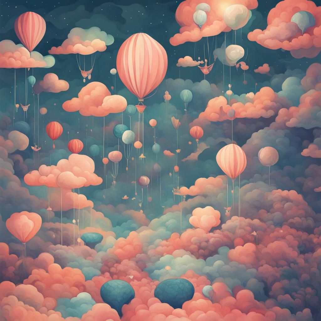 Abstract AI Image of Dreams