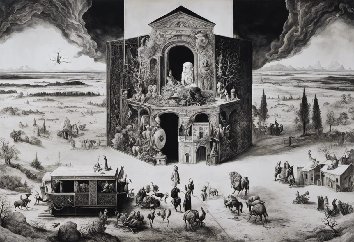 Otto Rapp's Alternate Reality: A Gothic Oil Portrait