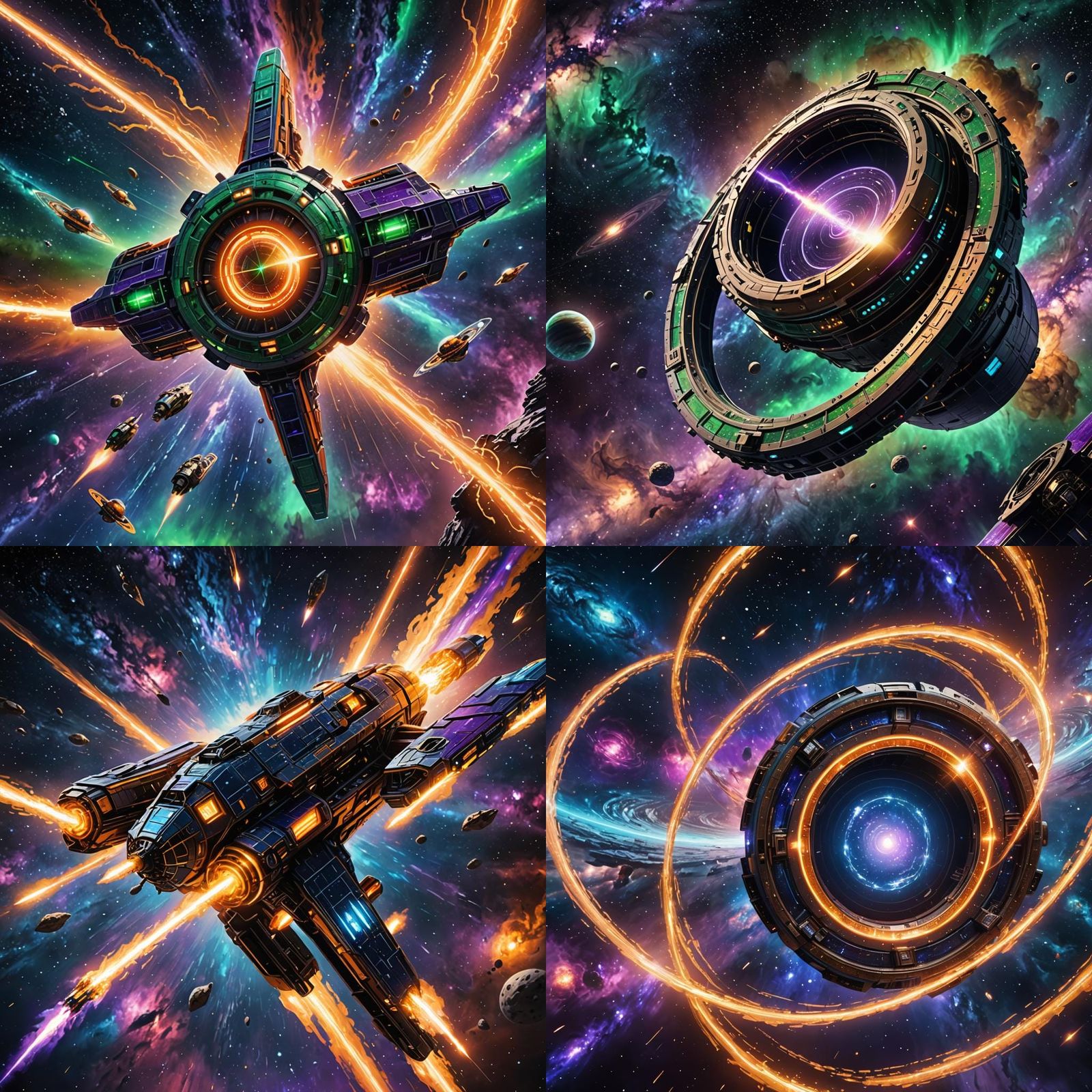 Interstellar Spacecraft Soaring Through the Galaxy