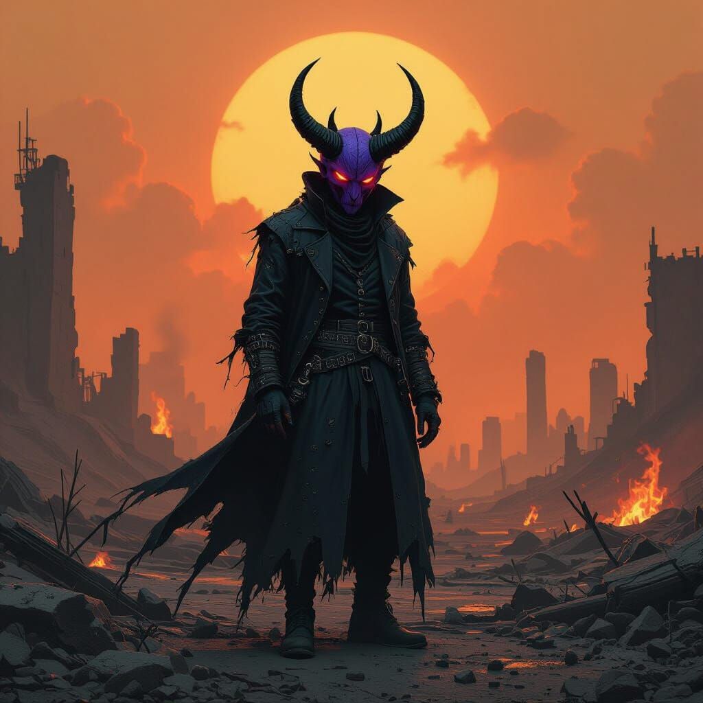 Apocalyptic Devil's Mayhem: Dark Surrealism