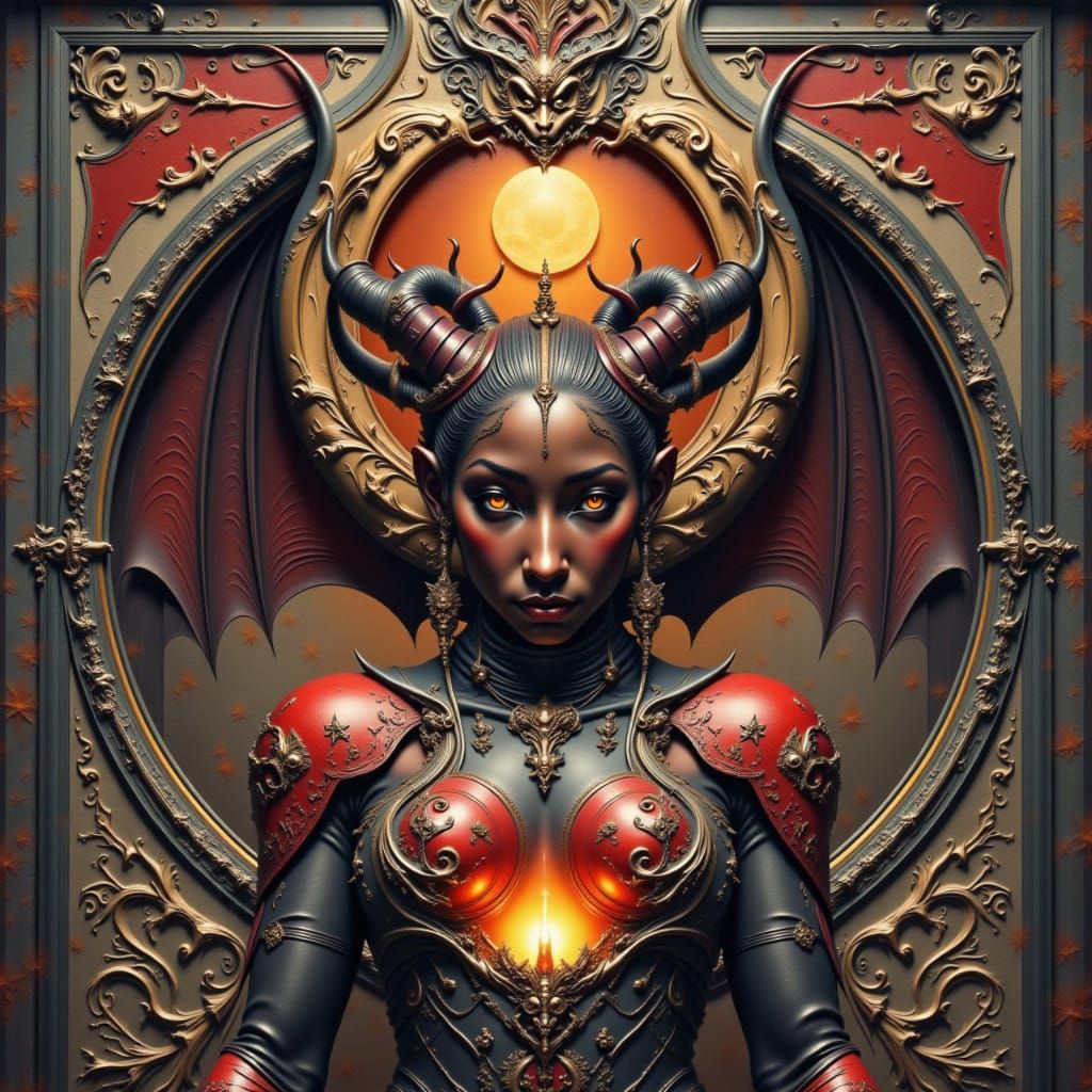 Gargoyle Statue Standing Guard