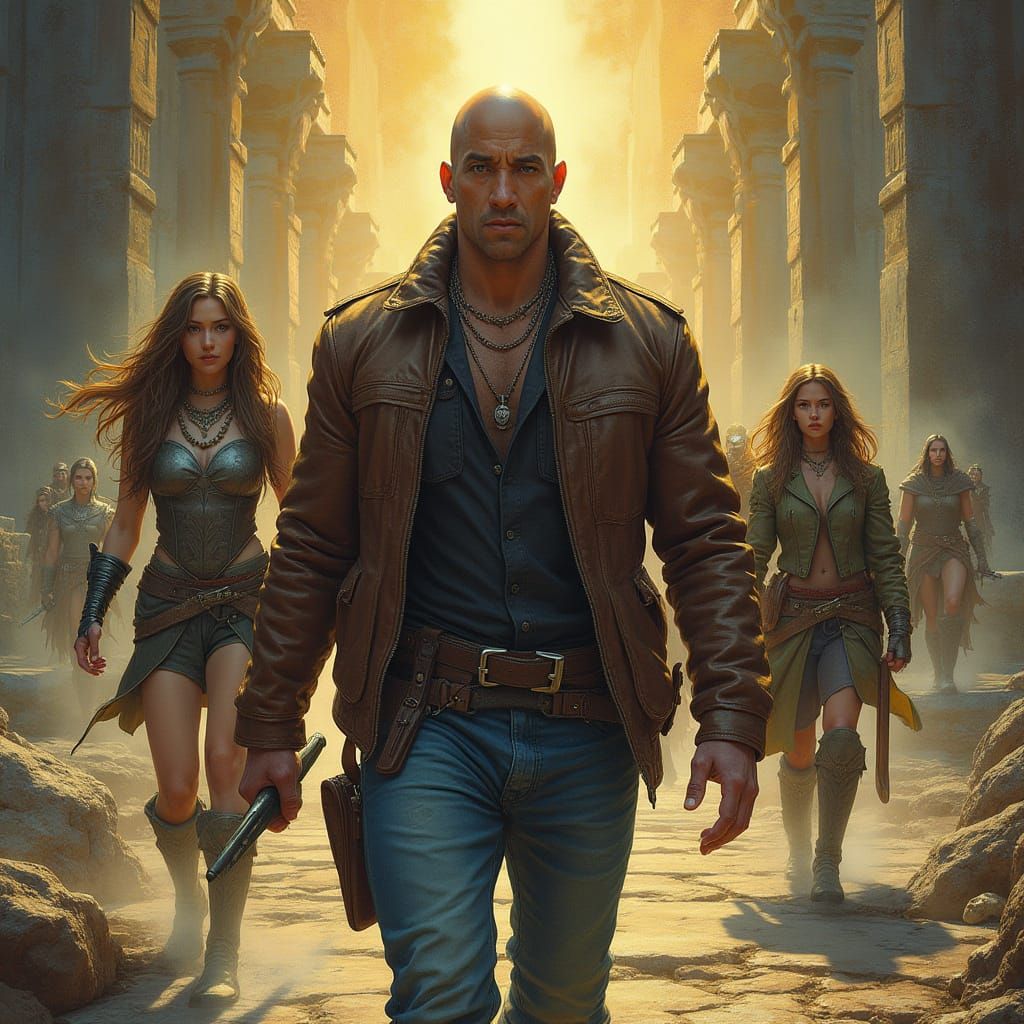 Dominic Toretto Embarks on a Daring D&D Quest in a Fantasy R...