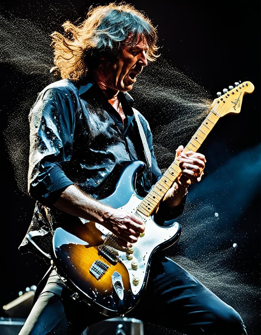 Guitar Smash Photography in Cinematic HDR