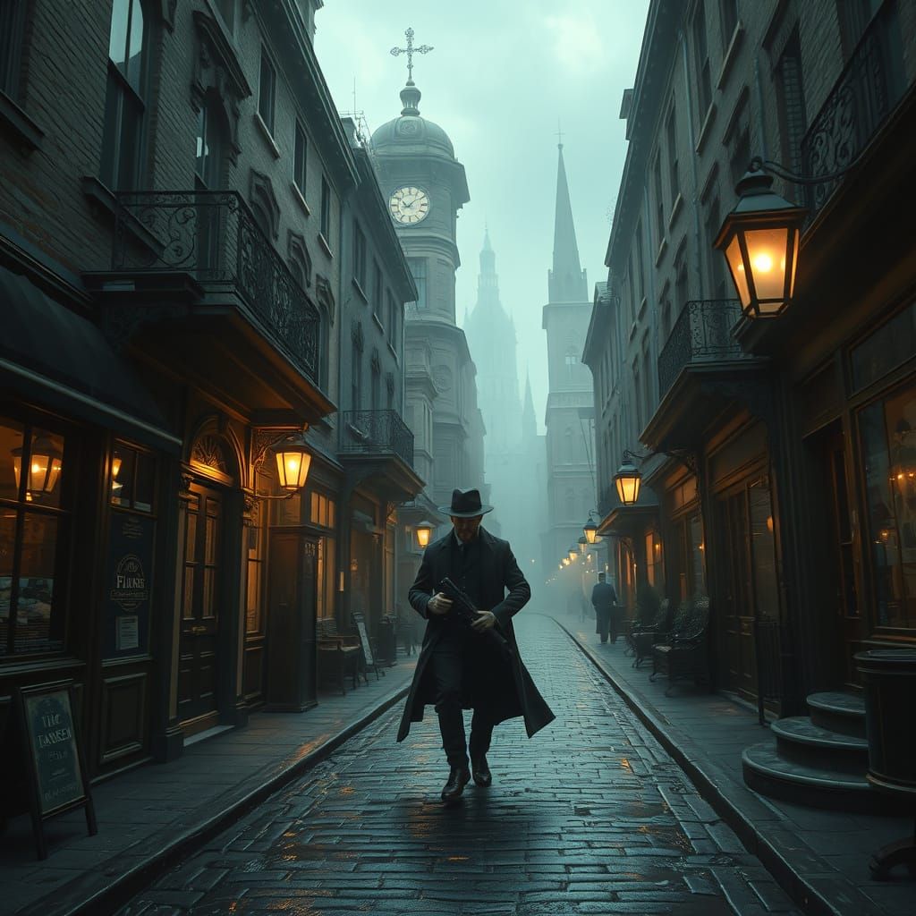 A Mysterious Space Traveler Arrives in Victorian London
