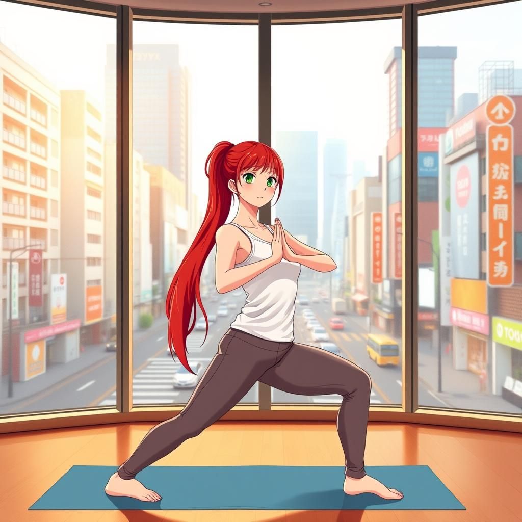 Anime Yoga in Tokyo: Studio Trigger Style