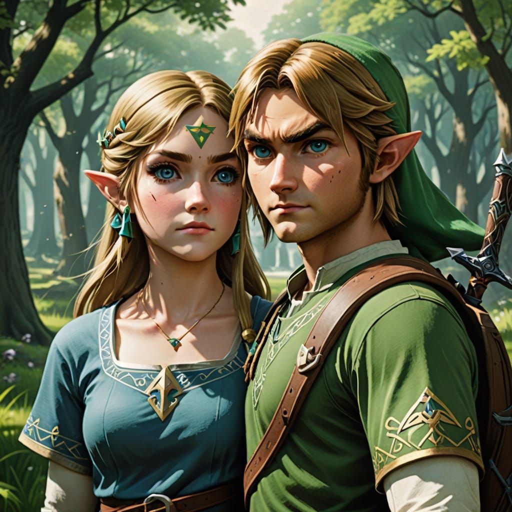 Epic Fantasy Heroes in Photorealistic Style