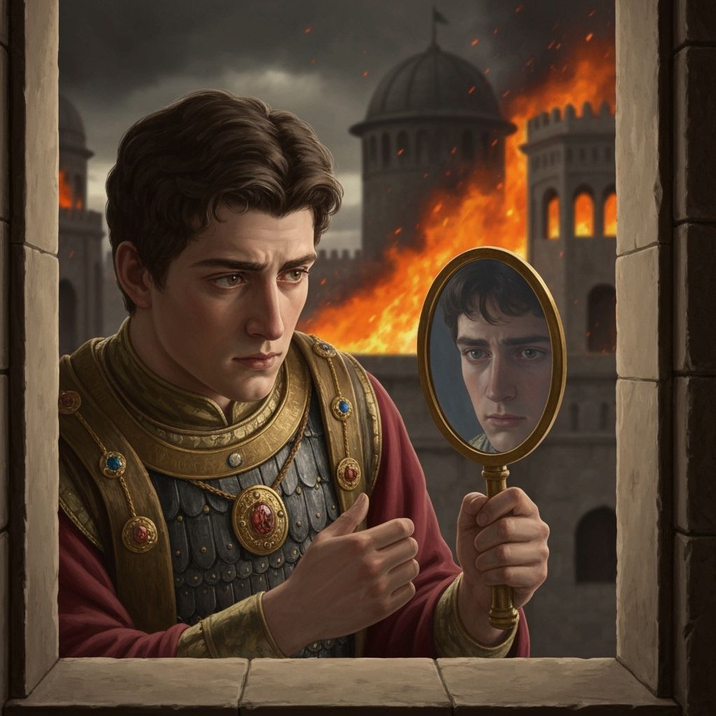 Byzantine Emperor Witnesses Constantinople's Fall