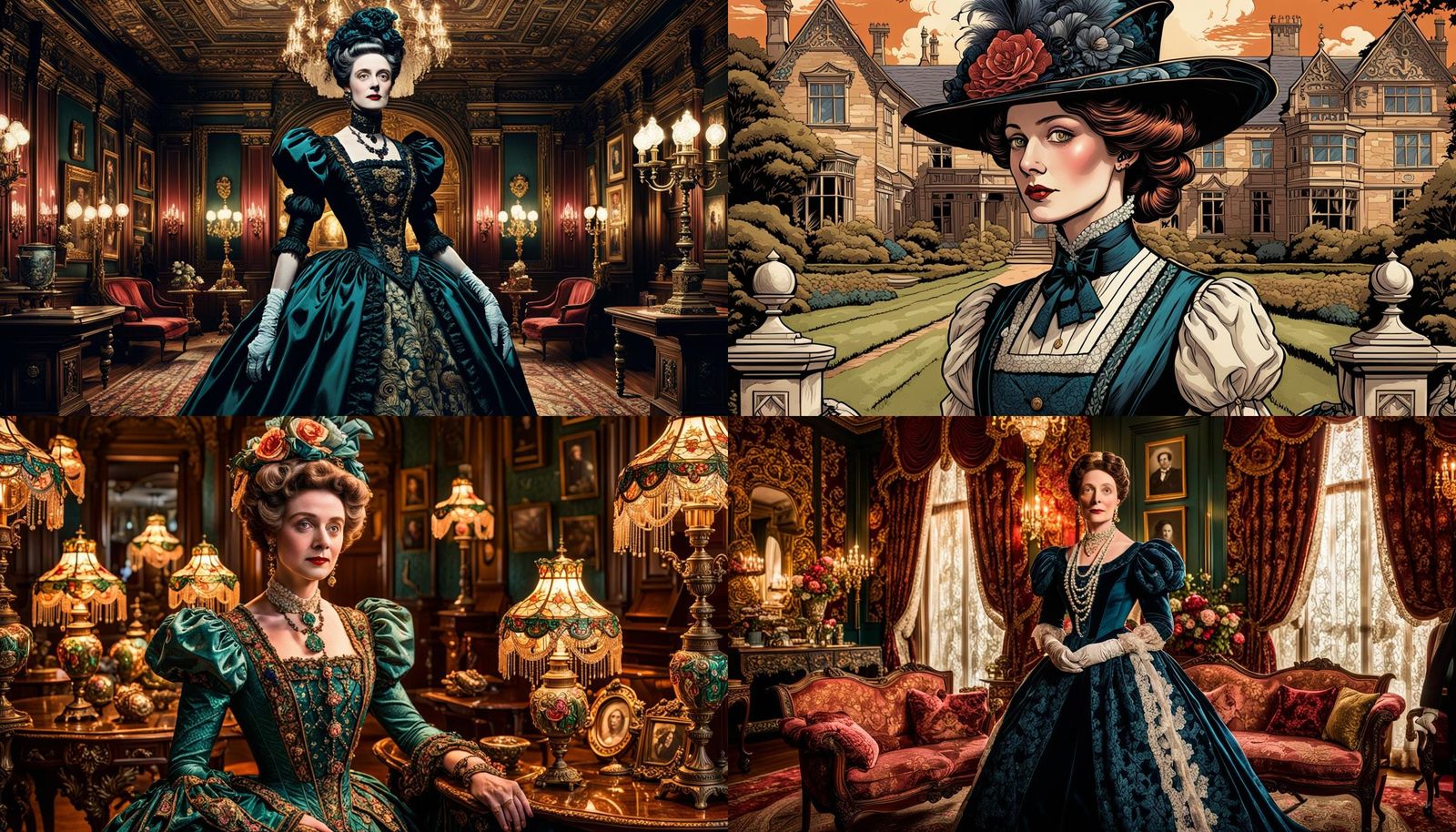 Florence Edney as Rose Armitage in Comic Art Style