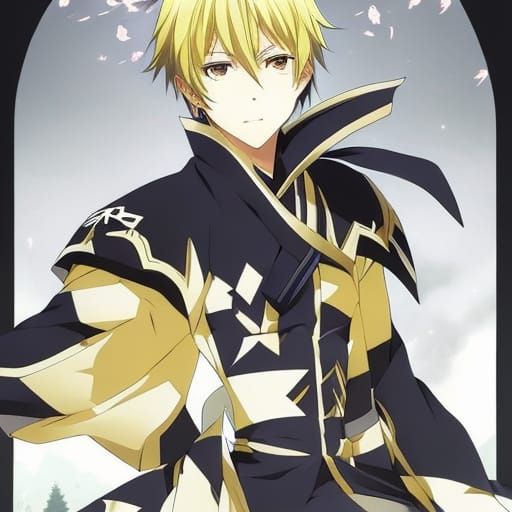 Zenitsu in Anime Key Visual Style