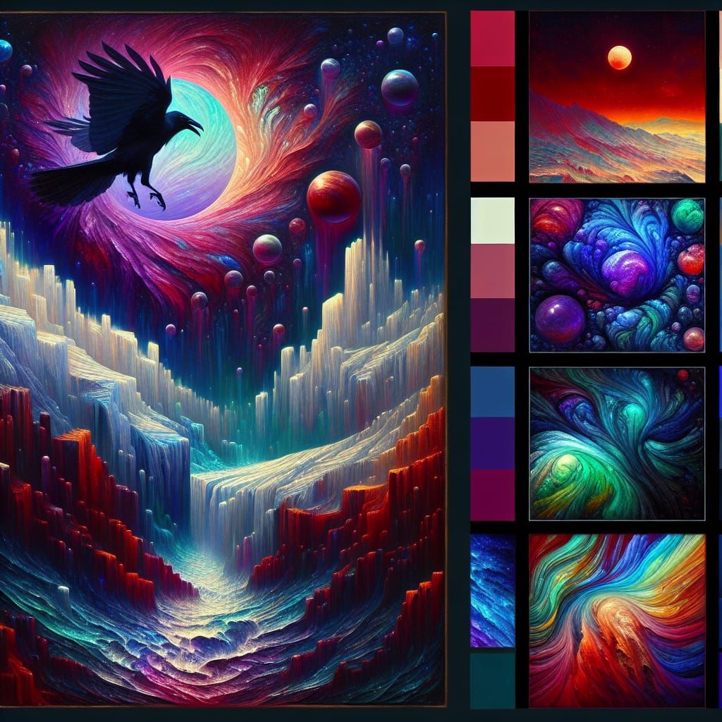 Hallucinatory Mirage: Rivers from Copper Mountains