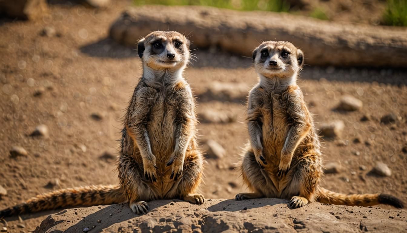 Meerkats in Natural Habitat: Professional Photography