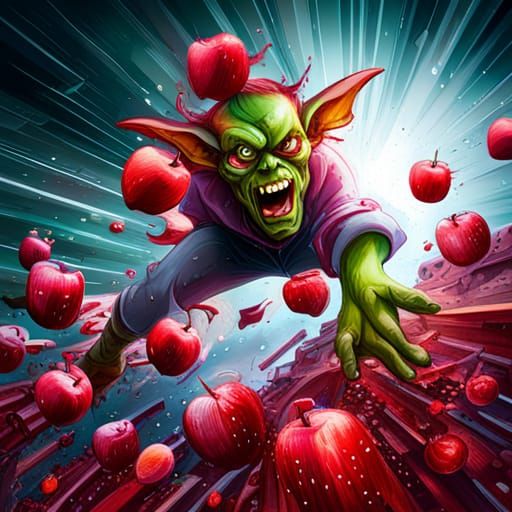 Exploding-Barrel Apple-Bobbing