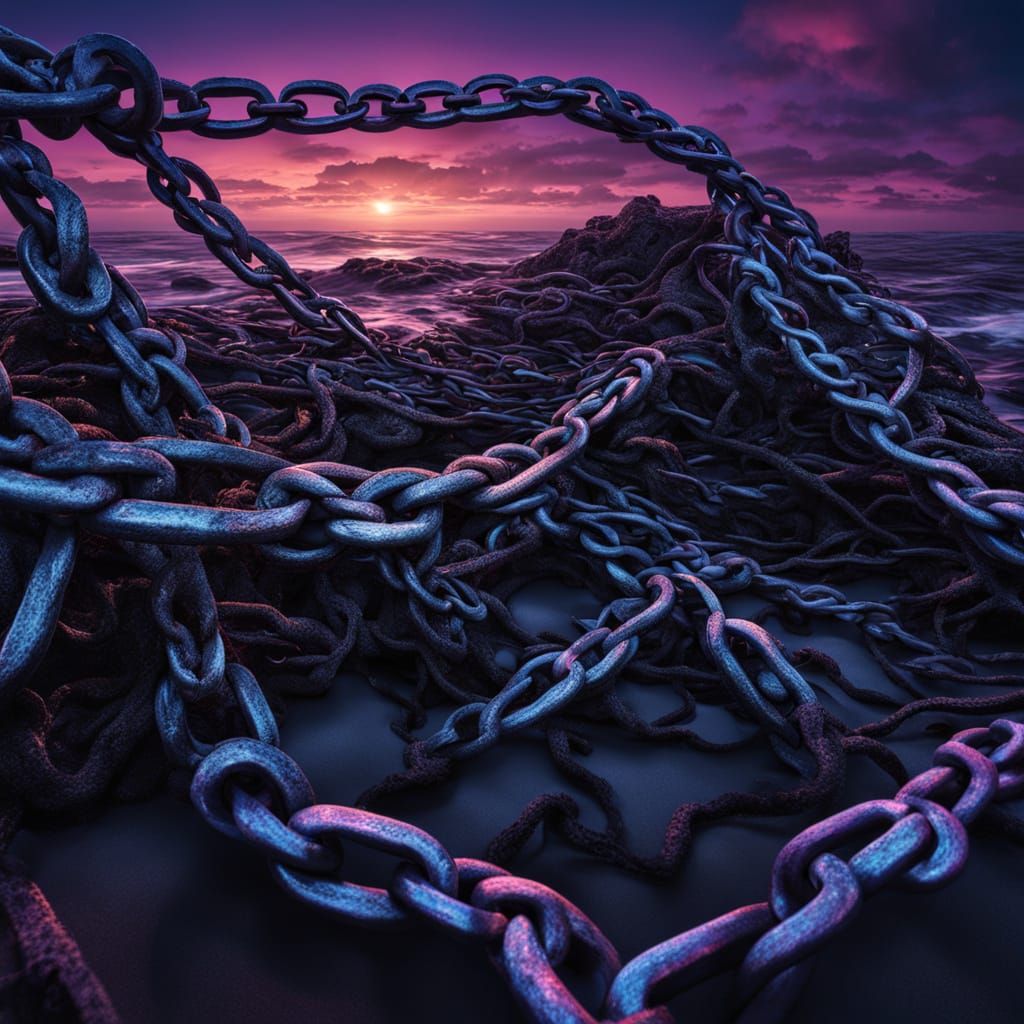 Earth Enchained in Rusty Iron Chains, a Dying Planet in Desp...