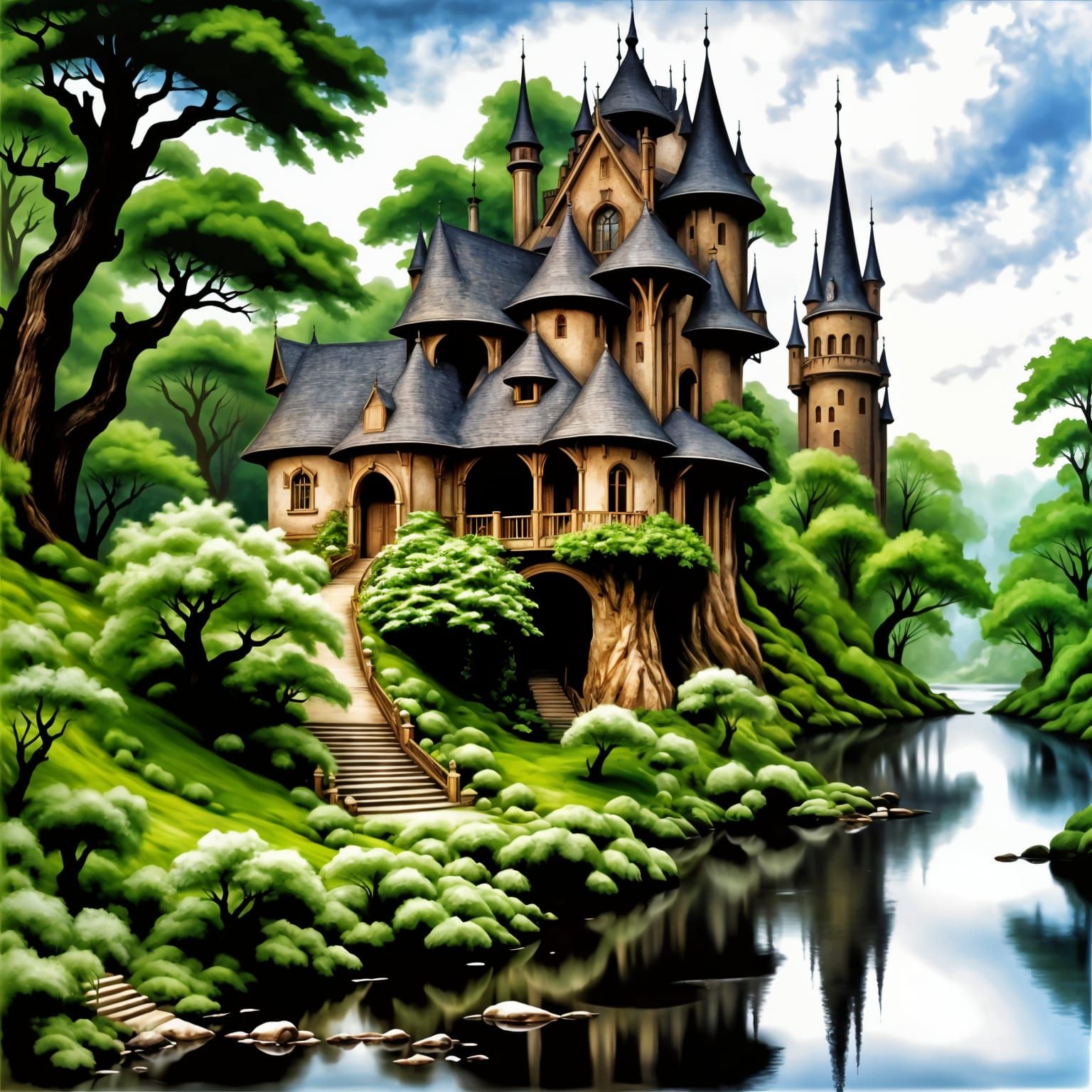 <lora:Charcoal and Pencil:1.0> <lora:RckhamIntenseCol-Fb:1.0...