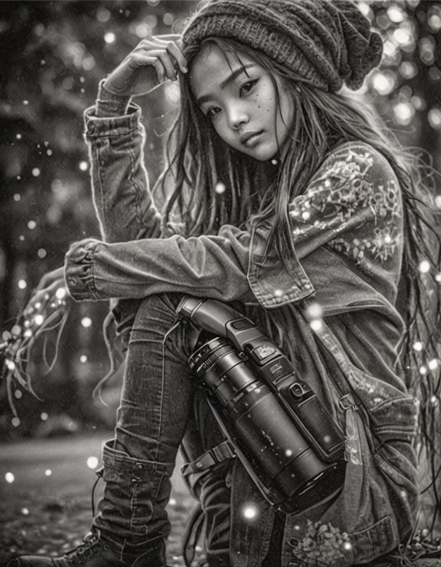 Dark Style Photography with Bokeh and Natural Light