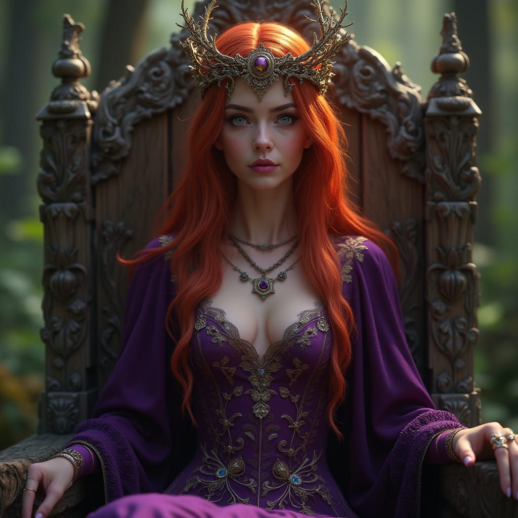 Enchanted Forest Guardian in Hyperrealistic Style