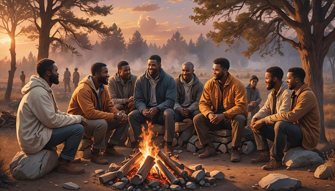 Men's Circle: Sunset Gathering of Shared Wisdom