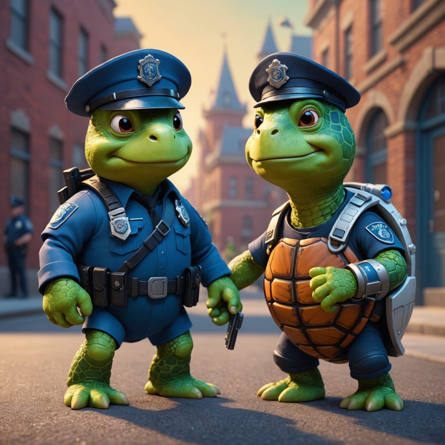 police turtle