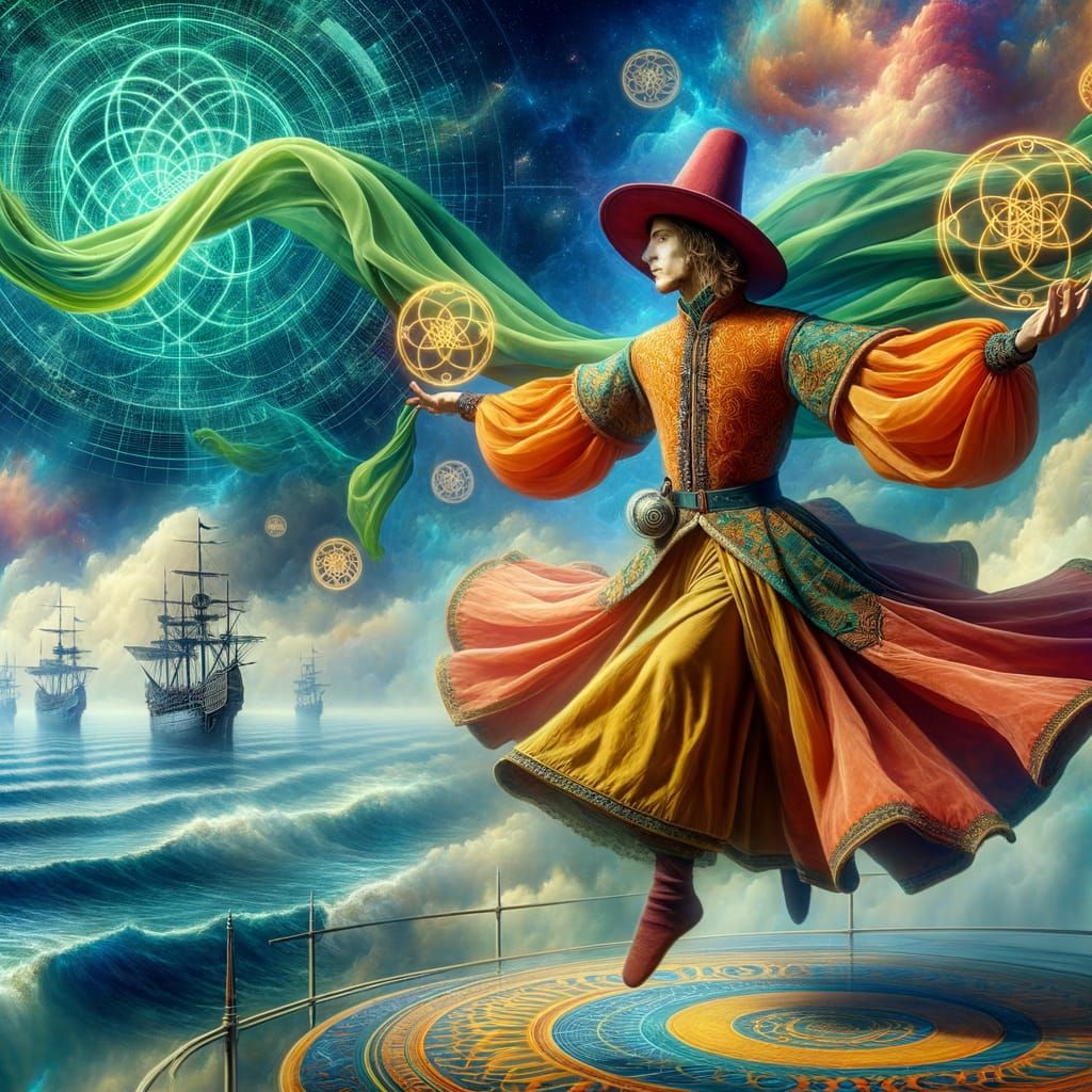 Two of Pentacles, Tarot