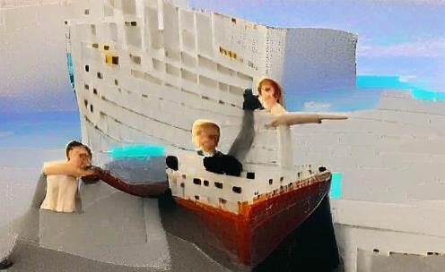 Titanic Ocean Liner Render