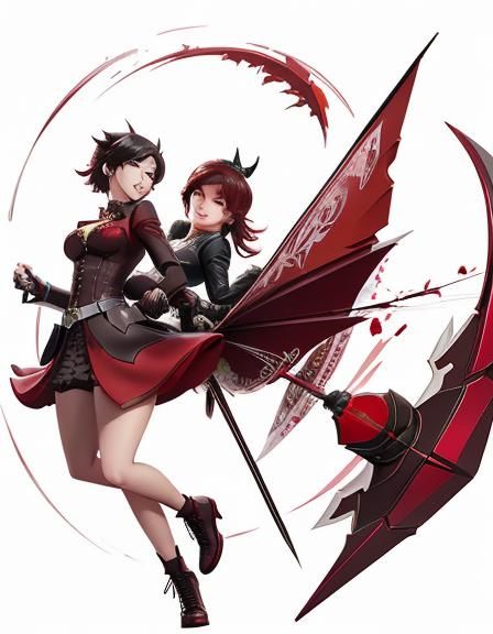 Sweet Rose in Candyland Art Style