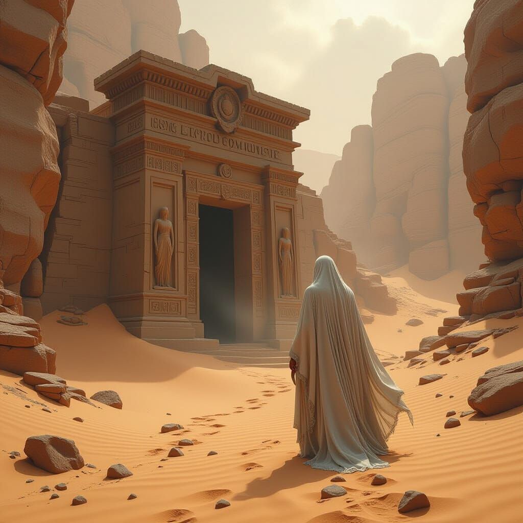 Mysterious Desert Tomb Protected by Vengeful Ghost